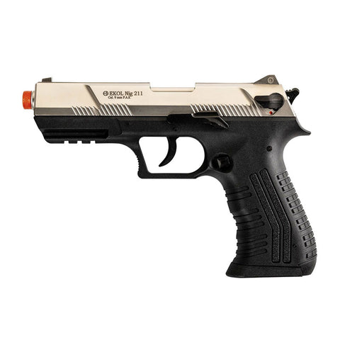 NEW RELEASE! EKOL NIG 211 Satin - Front Firing 9mm Blank Gun