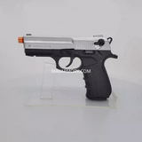 Zoraki 2918 Blank Firing Gun Silver - Front Firing 9mm Blank Gun orbit