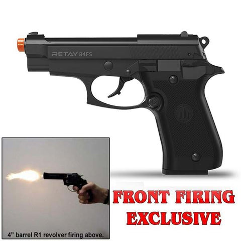 RETAY 84FS BRAVADO Black - Front Firing 9mm Blank Gun