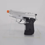Zoraki 914 Nickel - Full Auto Front Firing 9mm Blank Gun