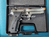 EKOL Jackal Dual Magnum Chrome - Full Auto Front Fire 9mm Blank Gun