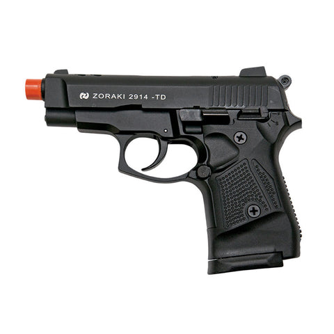 Zoraki 2914 Blank Firing Gun Black - 9mm Front Fire Blank Gun