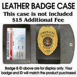 MX - Concealed Handgun License Badge