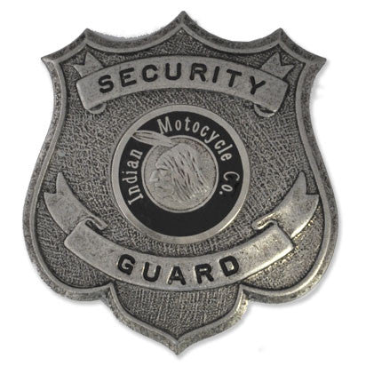 Indian Motocycle Security Guard badge - MaxArmory
