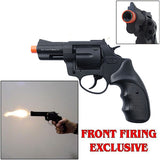 Zoraki R1 Black 2.5" Barrel - Front Fire 9mm Revolver Starter Pistol - Maxarmory