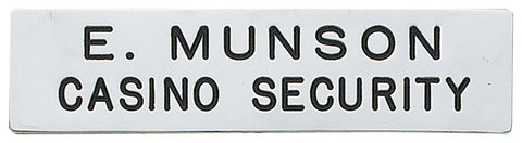 C604 - Custom Engraved Name Plate - MaxArmory