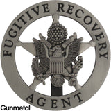 Marshal Style Fugitive Recovery Agent Badge Set - MaxArmory
