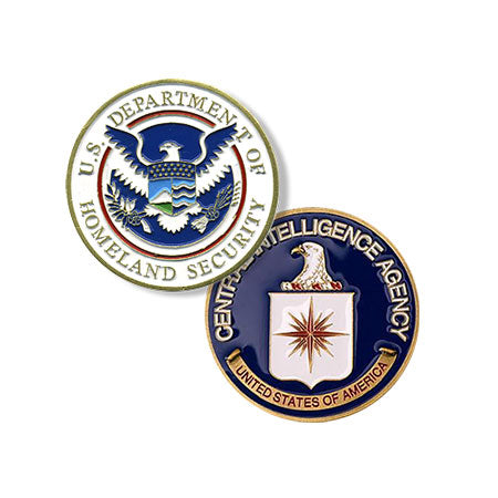 Home Security / CIA Challenge Coin