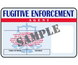 Fugitive Enforcement Agent ID Card - MaxArmory