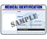 Medical Identification ID Card - MaxArmory