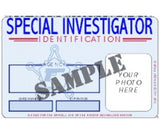Special Investigator - Custom ID Card