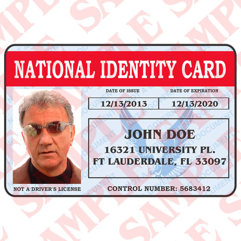 National Identity Card - MaxArmory