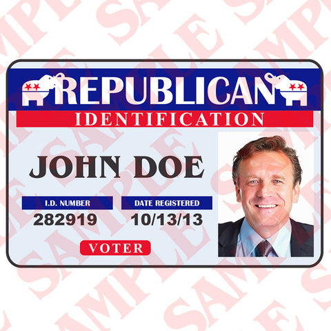 Republican ID Card - MaxArmory