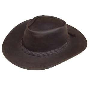 Western Leather Hat - MaxArmory