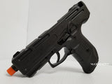 Zoraki M925 Black 9mm Full Auto Front Firing Blank Gun - MaxArmory