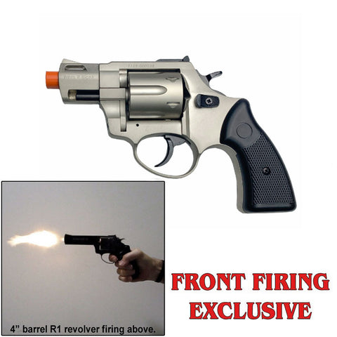 Zoraki R2 Satin 2" Front Firing - 9mm Blank Gun Revolver