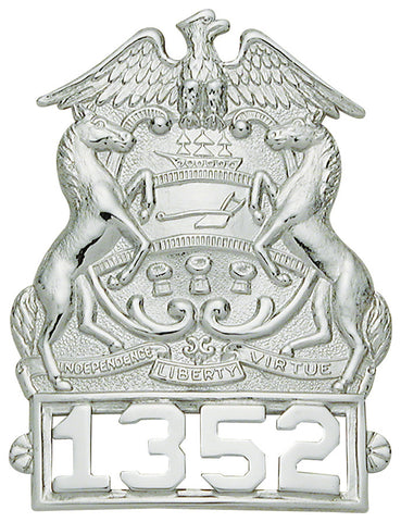 S104 - Custom Engraved Badge - MaxArmory