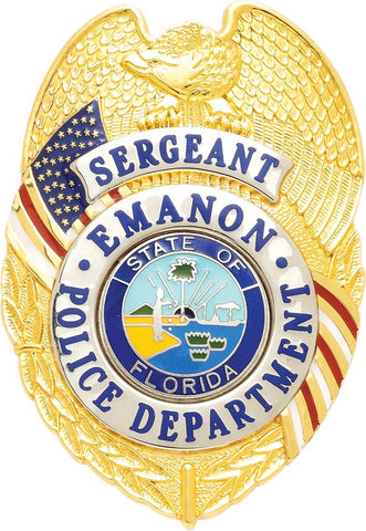 S521A - Custom Engraved Badge - MaxArmory