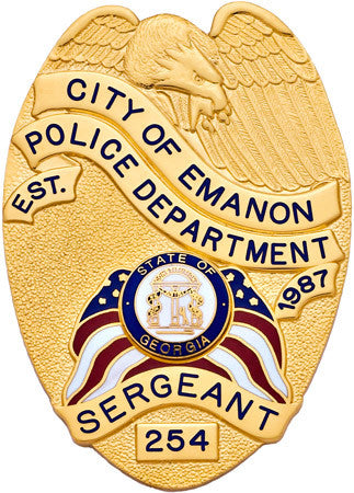 S583 - Custom Engraved Badge - MaxArmory