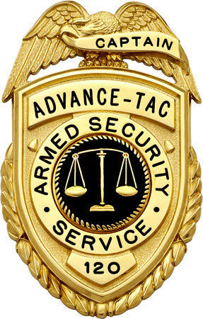 S628 - Custom Engraved Badge - MaxArmory