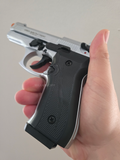 EKOL Jackal Dual Compact Nickel - Full Auto 9mm Front Firing Blank Gun