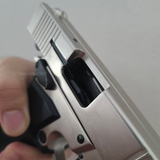 EKOL Sava Magnum Nickel - Front Firing 9mm Blank Gun