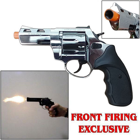 Zoraki R2 Chrome Revolver Blank Gun