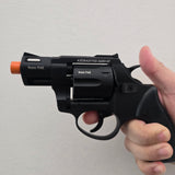 Zoraki R2 Black 2" Barrel - Front Firing Blank Revolver Starter Pistol