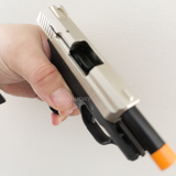 Zoraki 2807 Blank Firing Gun Satin - 8mm Front Fire Blank Gun