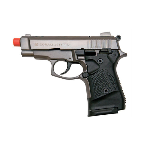EKOL DICLE Black - Front Fire 9mm Blank Gun - MaxArmory
