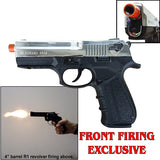 Zoraki 2918 Chrome - Front Firing 9mm Blank Gun