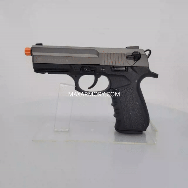 Zoraki 2918 Blank Firing Gun Fume - Front Firing 9mm Blank Gun - MaxArmory