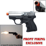 Zoraki 906 Chrome - Front Firing 9mm Blank Gun