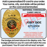 435 Law Enforcement Officer Badge