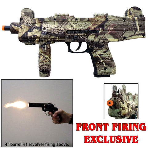 ASI - MAX-UZI - Blank Front Firing Machine Gun - Camouflage