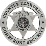 Counter Terrorism Homefront Security Badge Set - MaxArmory