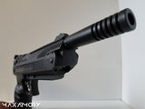 Zoraki HP 01-2 Ultra .177 Cal Black - Multi-Pump Pneumatic Air Pistol