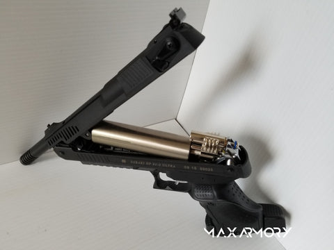 Zoraki HP 01-2 Ultra .22 Cal Black - Multi-Pump Pneumatic Air Pistol -  MaxArmory