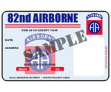 82nd Airborne ID Sample