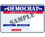 Democrat ID Sample