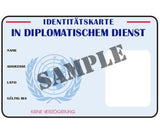 Identitatskarte in Diplomatischen Dienst - MaxArmory