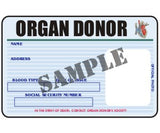 Organ Donor ID Card - MaxArmory