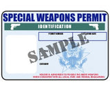 Special Weapons Permit - Custom ID Card