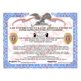Law Abiding Citizen Certificate - MaxArmory