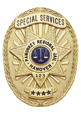 M261H - Custom Engraved Badge - MaxArmory