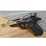 Zoraki M2918 Chrome - 9mm Front Firing Blank Gun - MaxArmory