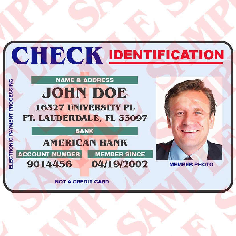 Check ID Card - Custom ID Card - MaxArmory