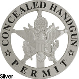 Marshal Style Concealed Handgun Permit Badge Set - MaxArmory