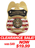 MX - Corrections Officer National Concealed Carry Badge