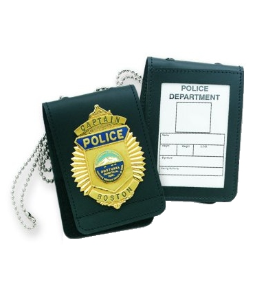 FED2-ID - Custom Cut Leather Badge Case - MaxArmory